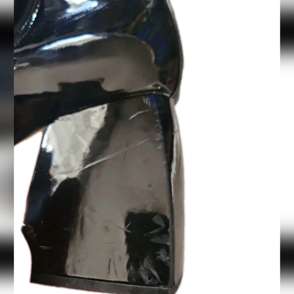 Sam Edelman Circus Womens Black Patent Leather Kia Gothic Punk Platform Boots 11 - Picture 15 of 16